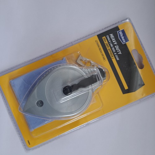 Line reel chalk and case - and,