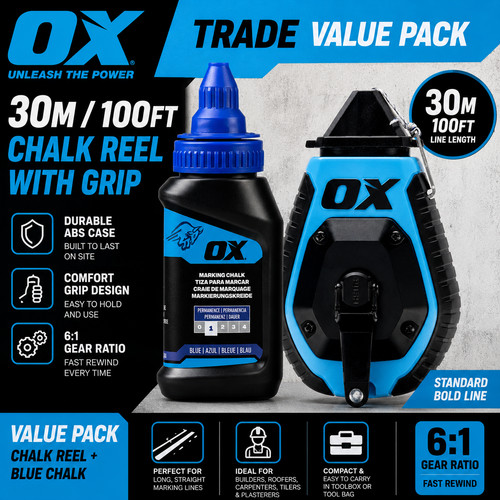 Trade 30m chalk line - trade,