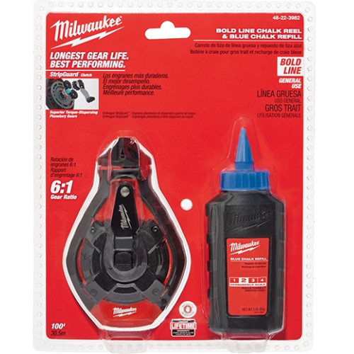 Milwaukee 100ft bold line kit - milwaukee 100ft,