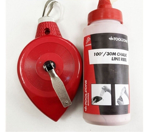 30m 100ft chalk line and - chalk,