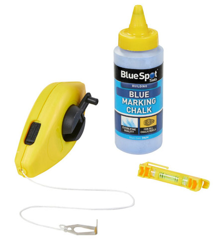 Blue spot 3pce chalk line - blue,