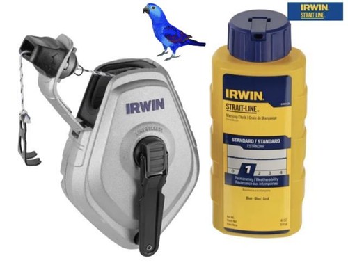 Irwin chalk reel set - chalk, &