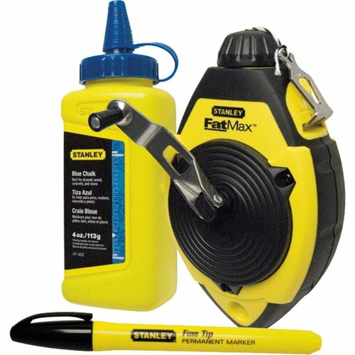 Stanley fatmax chalk line kit - line,