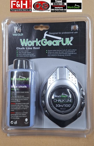 30m chalk line set - chalk,