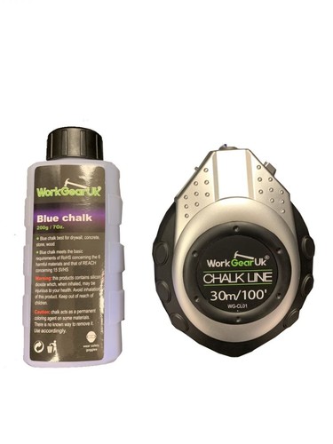 30m chalk line reel pack - line, set