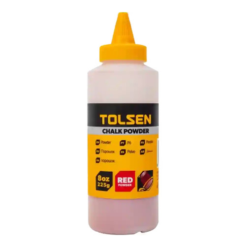 Tolsen 42018 red chalk powder - tolsen,
