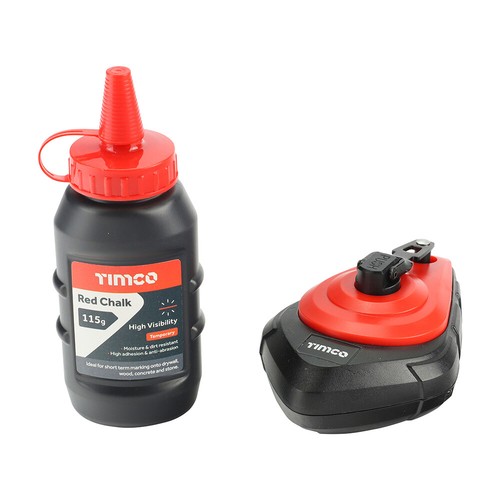 Timco red chalk line - timco,