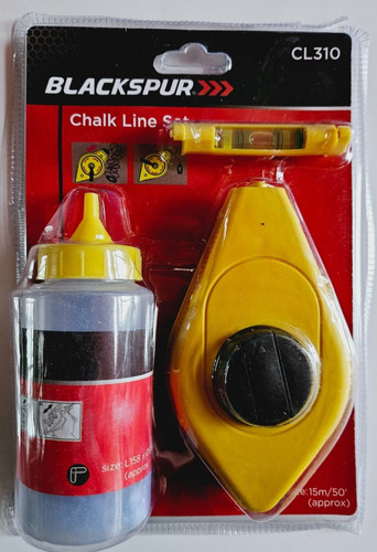 Chalk line set 15m - chalk,