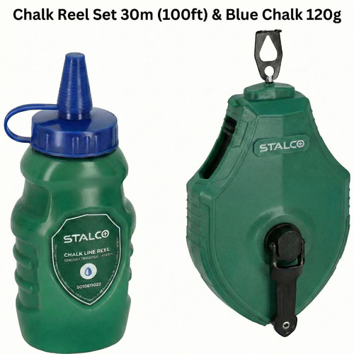 Chalk reel set 30m - 30m, &